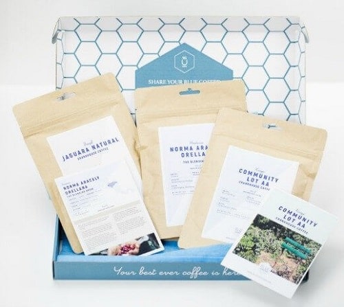 Blue Coffee Box