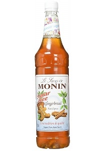 Monin Gingerbread Sugar Free 1000ml