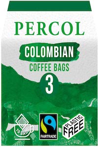 Percol Fairtrade Smooth Coffee Bags