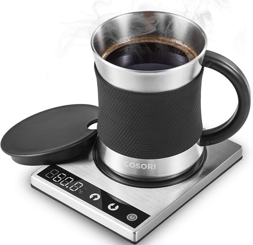 COSORI Coffee Mug Warmer & Mug Set
