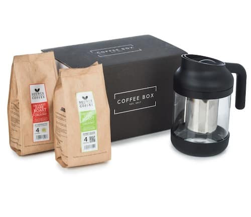Coffee Gift Set with Cold Brew Coffee Maker