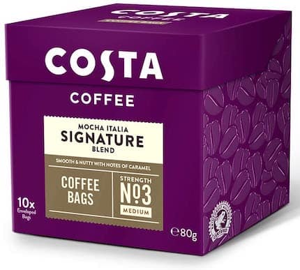 Costa Mocha Italia Signature Blend Coffee Bags