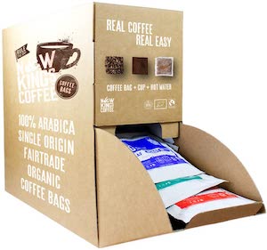 New Kings Coffee Fresh Ground Coffee Bags