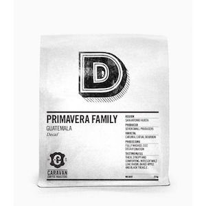 Caravan Coffee Roasters Single Origin Decaf Espresso