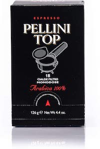 Pellini Top 100% Arabica Coffee Pods  (ESE Pods)